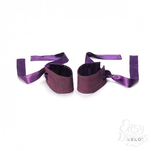  1:    Lelo - Etherea Silk Cuffs Purple