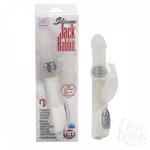  1:  Silicone Jack Rabbit-White 0611-25CDSE