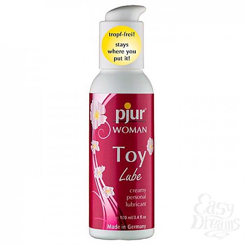 ���������� 1:  ������������� ��������� ��� ������������� � ��������� pjur�Woman ToyLube 100 ml