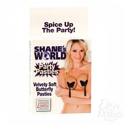 ���������� 3  �������-������� ������� ����� Sw Pasties Blk Butterfly 4072-03BXSE