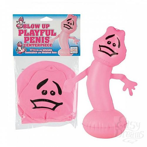 ���������� 1:  �������� �������-������ Blow Up Playful Penis Centerpiece 1985-04CDSE