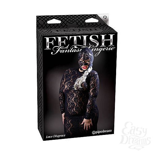 ���������� 1:  ������ ����������� Lace Disgrace � ������ �� ������, ������, Queen Size