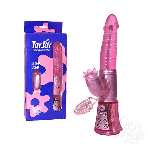 Фотография 1:  Мультискоростной вибратор Flower Power - Pretty Pink Фотография 1:  Мультискоростной вибратор Flower Power - Pretty Pink