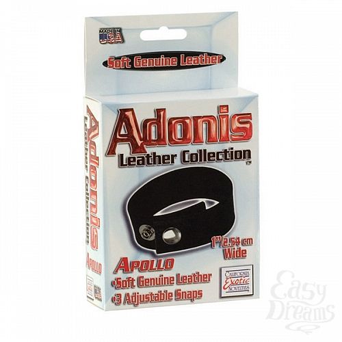  3   ADONIS APOLLO LEATHER COCKRING 1367-20BXSE