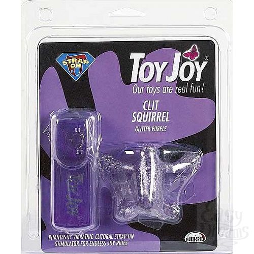 ���������� 2  ������������ ���������� Clit Squirrel  (Glitter Purple)