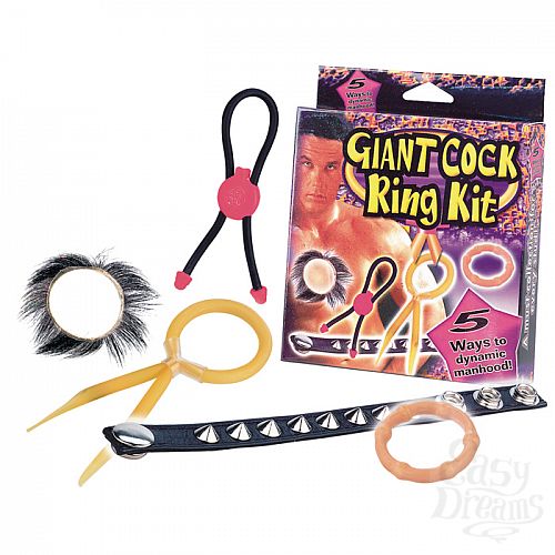 Фотография 1:  Набор лассо GIANT COCKRING KIT RN97371-BXNMC Фотография 1:  Набор лассо GIANT COCKRING KIT RN97371-BXNMC