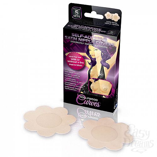���������� 1:  ����� ��������� ������� ��� ������� ������ ��� ������� SATIN NIPPLE COVERS HC016