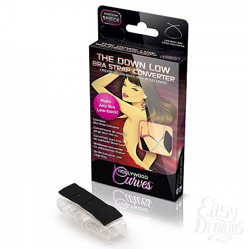 ���������� 1:  �������-���������� ��� �������� ���� � ������ ������ THE DOWN LOW BRA STRAP CONVERTER HC014-BLK