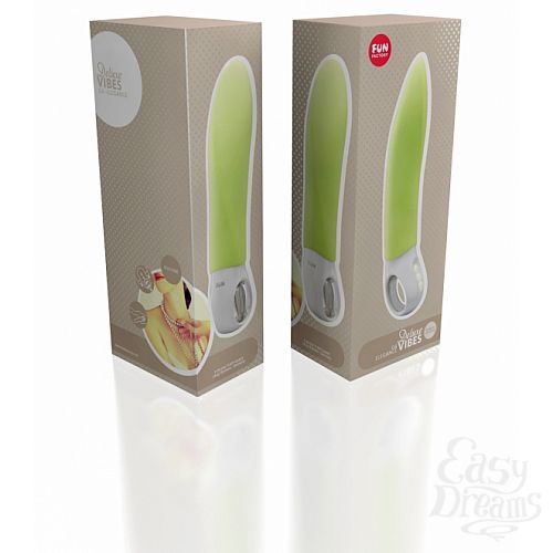 Фотография 6:  New! Вибратор G4 Elegance (Fun Factory), 21.5 см, Салатовый Фотография 6  New! Вибратор G4 Elegance (Fun Factory), 21.5 см, Салатовый