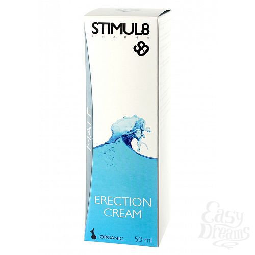 ���������� 2  ���� ��� ������ Stimul8 Erection Cream, 50 ��