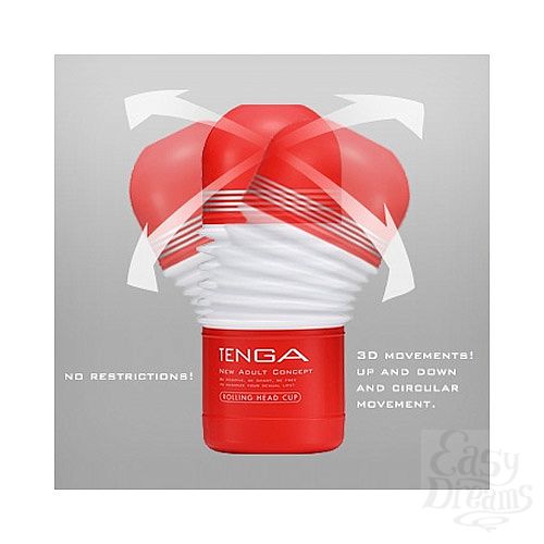  2   TENGA ROLLING HEAD CUP - 