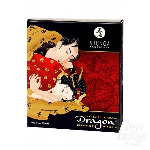 ���������� 2  ������������ ���� ��� ������ Shunga Dragon Virility Cream, 60 ��