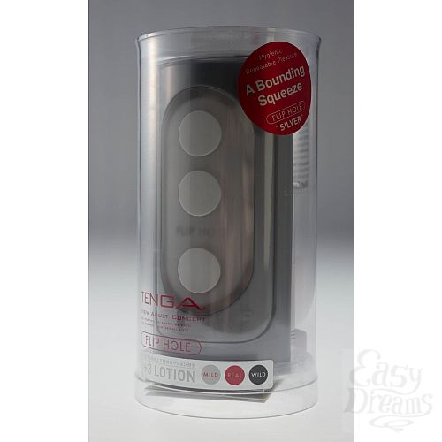  4   Hi-end Tenga Flip Hole Silver