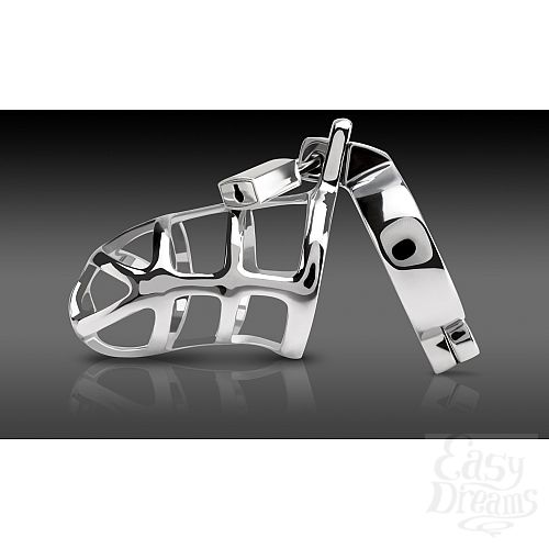 Фотография 2:  Насадка на пенис металлическая в футляре METAL WORX-COCK CAGE Фотография 2  Насадка на пенис металлическая в футляре METAL WORX-COCK CAGE