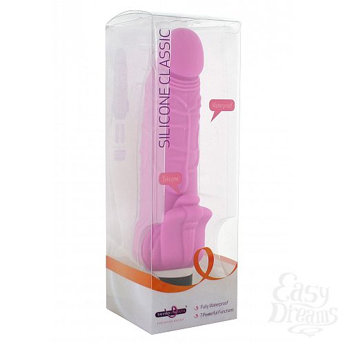 Фотография 1:  Силиконовый вибратор CLASSIC SLIM PINK V010B1X033R2SC Фотография 1:  Силиконовый вибратор CLASSIC SLIM PINK V010B1X033R2SC