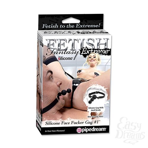 1:  -     Silicone Face Fucker Gag #1   