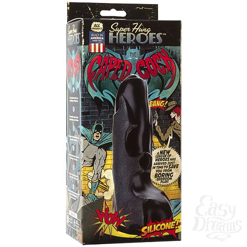 ���������� 1:  ������������� SUPER HUNG HEROES The Caped Cock Black 8900-01BXDJ