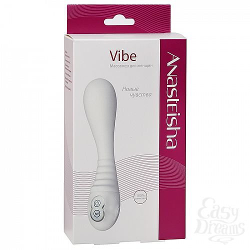 Фотография 3:  Индивидуальный массажер для женщин Anasteisha Vibe белый Фотография 3  Индивидуальный массажер для женщин Anasteisha Vibe белый