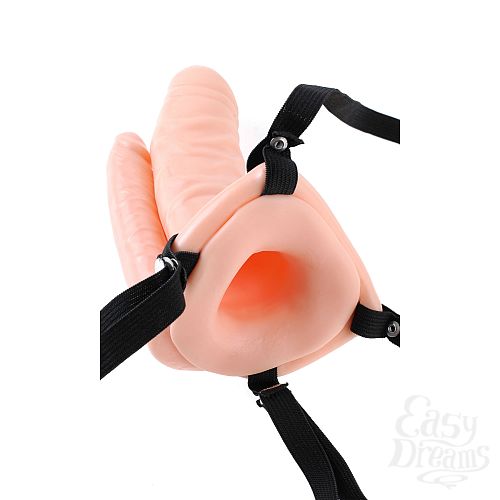 ���������� 4  ����������� FF 6 Double Penetrator Hollow Flesh 338421PD