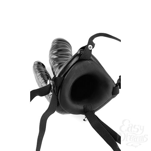 ���������� 4  ����������� FF 6 Double Penetrator Hollow Black 338423PD