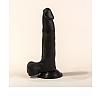 Фаллоимитатор на присоске черный 401800ru Фаллоимитатор на присоске черный 401800ru