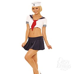 Юбка в складку и блузон МОРЯЧКА 9775 L EM Юбка в складку и блузон МОРЯЧКА 9775 L EM