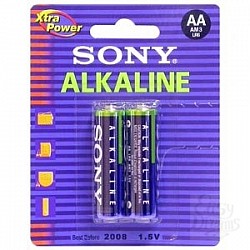   AA Sony Alkaline LR6 2 
