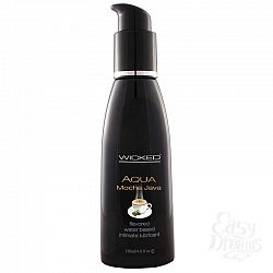 Лубрикант со вкусом кофе мокка WICKED AQUA Mocha Java 120 мл Лубрикант со вкусом кофе мокка WICKED AQUA Mocha Java 120 мл