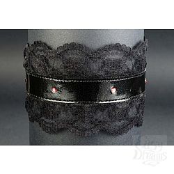 Чёрный подшитый чокер Готика-25 Чёрный подшитый чокер Готика-25