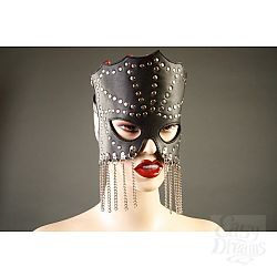 Кожаная маска-очки с цепочками Кожаная маска-очки с цепочками