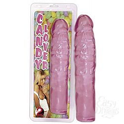 Гелевый фаллоимитатор Candy Lover - 17 см. Гелевый фаллоимитатор Candy Lover - 17 см.