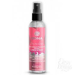 Освежающий спрей для одежды DONA Linen Spray Flirty Aroma: Blushing Berry 125 мл Освежающий спрей для одежды DONA Linen Spray Flirty Aroma: Blushing Berry 125 мл