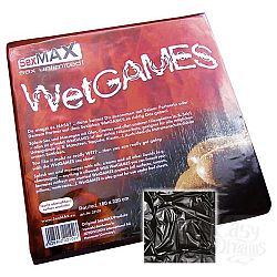 Чёрная виниловая простынь Fetish Чёрная виниловая простынь Fetish