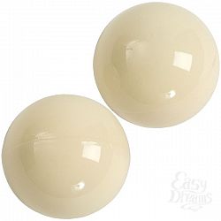    X-Large Ben Wa Balls - Ivory