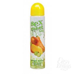 Вкусовой лубрикант с ароматом манго и дыни Sex Sweet Lube - 197 мл. Вкусовой лубрикант с ароматом манго и дыни Sex Sweet Lube - 197 мл.