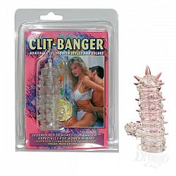         CLIT-BANGER SLEEVE IN CLEAR