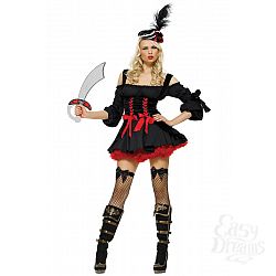 Костюм Чёрный пират - Le Frivole, S/M Костюм Чёрный пират - Le Frivole, S/M