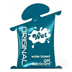 Гель-лубрикант на водной основе Wet Original - 10 мл. Гель-лубрикант на водной основе Wet Original - 10 мл.