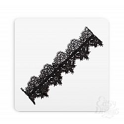 Кружевная подвязка Albori - Dolce Piccante, S/M, Черный Кружевная подвязка Albori - Dolce Piccante, S/M, Черный