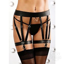 Пояс для чулок Taste It garter belt - Lolitta, S/M, Черный Пояс для чулок Taste It garter belt - Lolitta, S/M, Черный