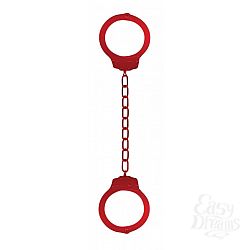 Красные металлические кандалы Metal Ankle Cuffs Красные металлические кандалы Metal Ankle Cuffs