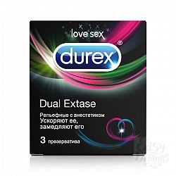      Durex Dual Extase - 3 .
