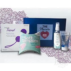 Набор для тренировки интимных мышц The Pleasure Box с фиолетовыми вагинальными шариками Набор для тренировки интимных мышц The Pleasure Box с фиолетовыми вагинальными шариками