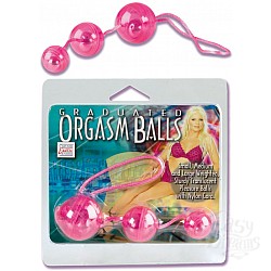 Три розовых вагинальных шарика Три розовых вагинальных шарика