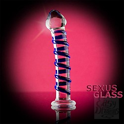 Фаллоимитатор из стекла Кристальный любовник (Sexus-glass 912001) Фаллоимитатор из стекла Кристальный любовник (Sexus-glass 912001)