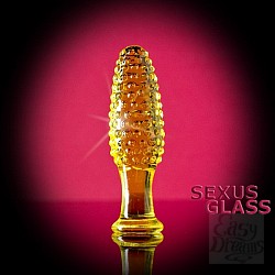 Стеклянная пробка с выпуклыми точками (Toyfa 912028) Стеклянная пробка с выпуклыми точками (Toyfa 912028)