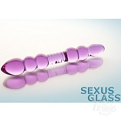 Двусторонний стеклянный фаллос - елочка (Toyfa 912072) Двусторонний стеклянный фаллос - елочка (Toyfa 912072)