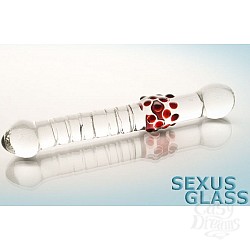 Стеклянный стимулятор с ручкой- кольцом (Toyfa 912078) Стеклянный стимулятор с ручкой- кольцом (Toyfa 912078)