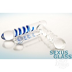 Анально- вагинальный стеклянный стимулятор (Toyfa 912088) Анально- вагинальный стеклянный стимулятор (Toyfa 912088)