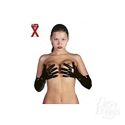 Перчатки из латекса Latex Gloves Black  Перчатки из латекса Latex Gloves Black